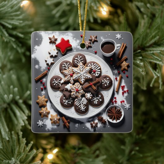 Navidad 1 - 001 セラミックオーナメント (ツリー)