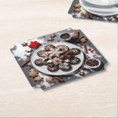 navidad 1 - 001 ペーパーコースター (アングル)