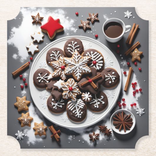 navidad 1 - 001 ペーパーコースター (正面)