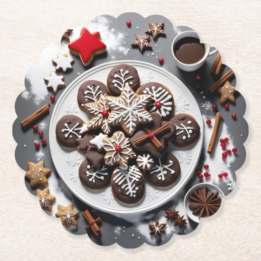 navidad 1 - 001 ペーパーコースター (正面)