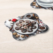 navidad 1 - 001 ペーパーコースター (アングル)