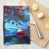 navidad 1 - 002 キッチンタオル (四つ折り)