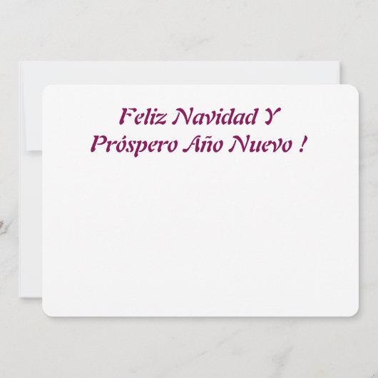 Navidad 1 - 002 招待状 (裏面)