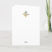 Navidad Boricua Puerto Rico Merry Xmas Holiday Car シーズンカード (裏面)