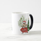 navidad en nueva york con ardilla モーフィングマグカップ (正面右)