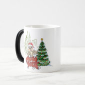 navidad en nueva york con ardilla モーフィングマグカップ (正面左)