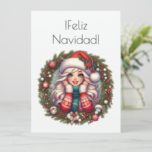 Navidad Feliz シーズンカード (スタンド正面)