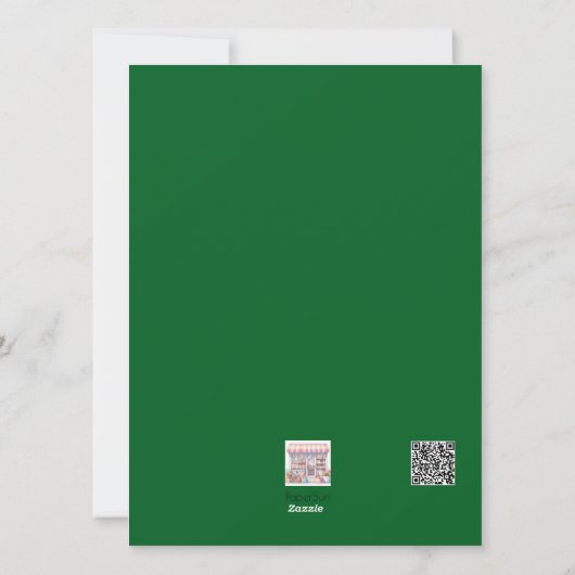 Navidad Feliz シーズンカード (裏面)