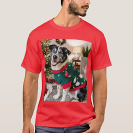 Navidad Perruna: Decorando con Estilo Tシャツ