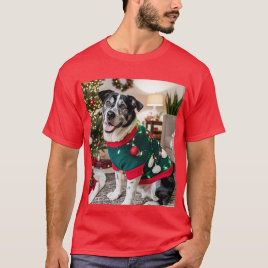 Navidad Perruna: Decorando con Estilo Tシャツ (正面)