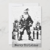 Navidad Punk (Santa gris). カード (正面)
