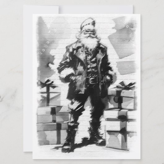 Navidad Punk (Santa pared). カード (裏面)