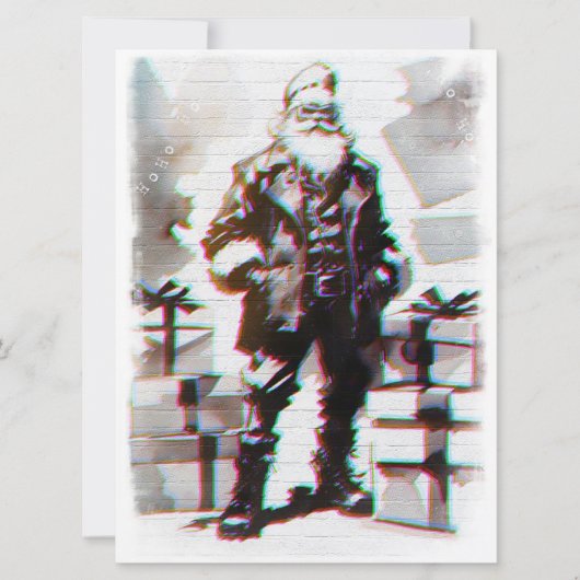Navidad Punk (Santa pared). カード (正面)