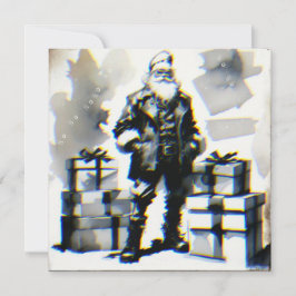 Navidad Punk (Santa postal). カード