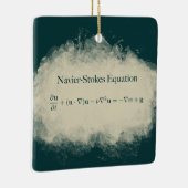Navierは同等化数学及び科学のオーナメントをかき立てます セラミックオーナメント (右)