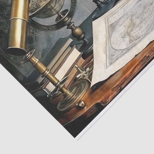 Navigator's Desk Globe Decompage 薄葉紙 (詳細)