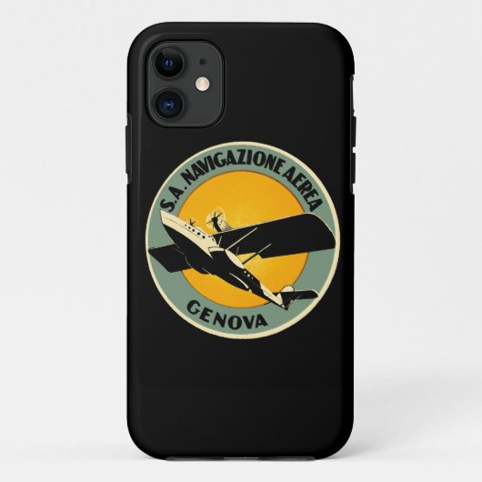 Navigazione Aerea to Genova Case-Mate iPhoneケース (裏面)