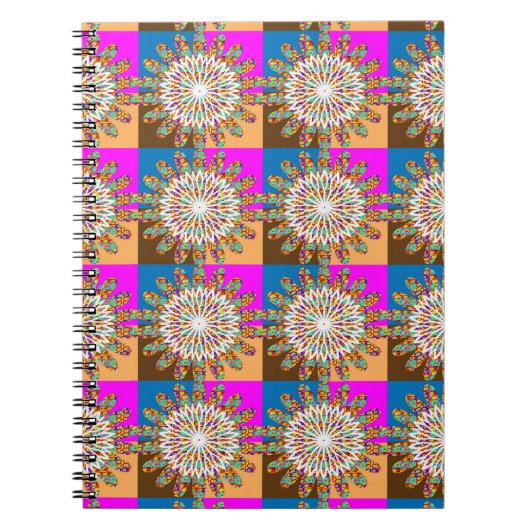 NavinJOSHI著日曜日の輝きのチャクラのヒマワリの芸術 ノートブック (正面)