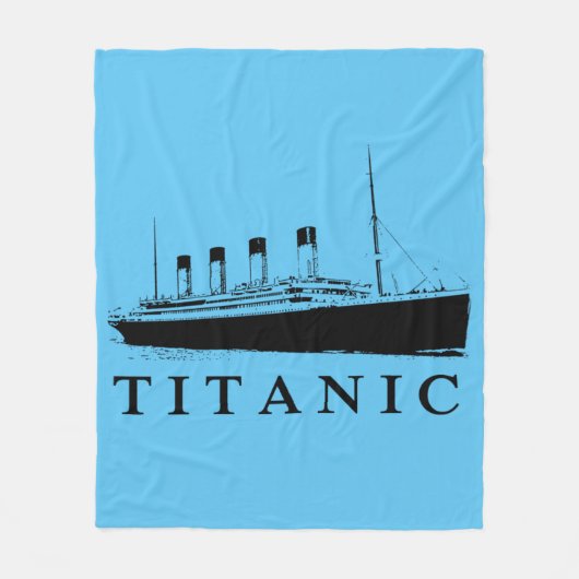 Navire le plus populaire フリースブランケット (正面)