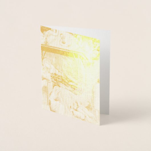 navitity (Jesus Christの誕生) (by Giott) 箔カード (正面)