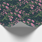 Navyテクスエレガントチャ ラッピングペーパー (角)