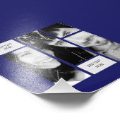 NAVYフォト文字テンプレート – 任意のギフトに転送 フォトプリント (角)