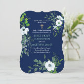 NAVYフローラ聖句との聖餐式 招待状 (スタンド正面)