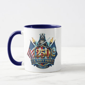 Navy 250th Anniversary Coffee Mug マグカップ