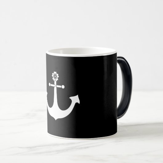 Navy anchor モーフィングマグカップ (正面右)
