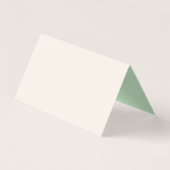 Navy and Mint Doodle Baby Rattle and Bow Blank (裏面)