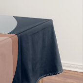 Navy and Rust(XIV)抽象芸術 テーブルクロス (インサイチュ)