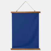 Navy Blue 26"x36" Vertical 吊り下げ型タペストリー (正面)