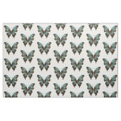 Navy Blue and Gold Butterfly Seamless Pattern ファブリック (ファットクウォーター)