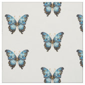 Navy Blue and Gold Modern Boho Seamless Pattern ファブリック (見本)