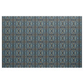 Navy Blue and Gold Modern Boho Seamless Pattern ファブリック (ヤード)