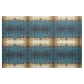 Navy Blue and Gold Modern Boho Seamless Pattern Fa ファブリック (ファットクウォーター)