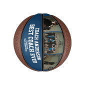 Navy Blue Best Coach Ever Thank You From The Team ミニバスケットボール (縦)