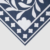 Navy Blue Bone Inlay Decoupage Paper 薄葉紙 (詳細)