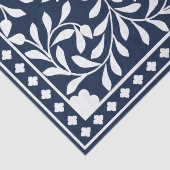 Navy Blue Bone Inlay Decoupage Paper 薄葉紙 (詳細)