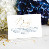 Navy Blue Books For Baby Request エンクロージャーカード