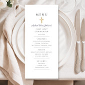 Navy Blue Boy First Communion メニュー