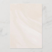 Navy Blue Burgundy Gold BlushWedding エンクロージャーカード (裏面)