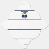Navy Blue Class of 2026 Graduation Party Fortune フェイバーボックス (見開き)