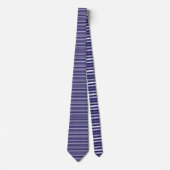 Navy Blue Color Stripes Necktie ネクタイ (正面)