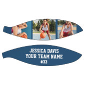 Navy Blue Custom Player Team Sports Personalized バスケットボール (パネル)