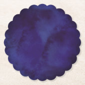 Navy blue Design Coaster ペーパーコースター (正面)