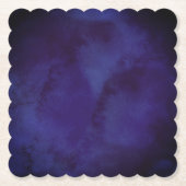 Navy blue Design Coaster ペーパーコースター (正面)