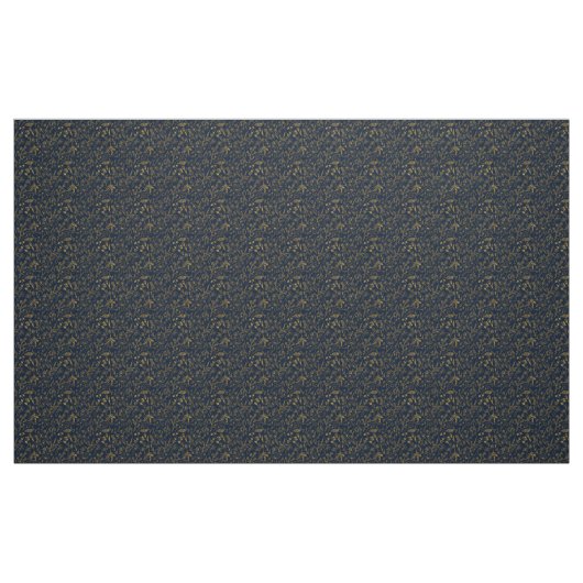 Navy Blue Elegant Fabric for Backdrop Seamless ファブリック (ファットクウォーター)