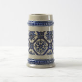 “Navy Blue Mosaic”  ビールジョッキ (中央)