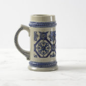 “Navy Blue Mosaic”  ビールジョッキ (左)